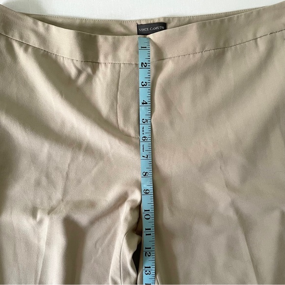 Vince Camuto Dress Pants Slacks 14 St. Tropez Khaki Large - Picture 5 of 8